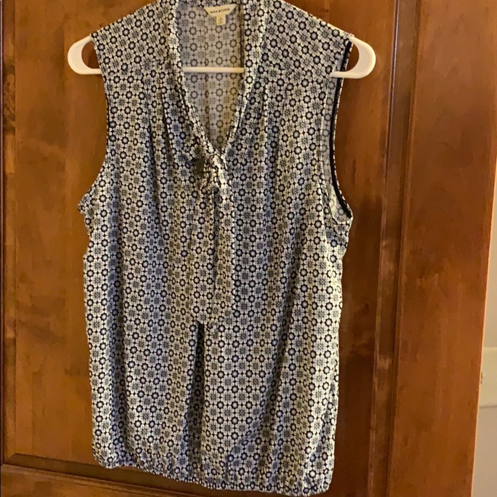 Max Studio tank for under blazer or cardigan
